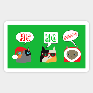 Christmas Cats Magnet